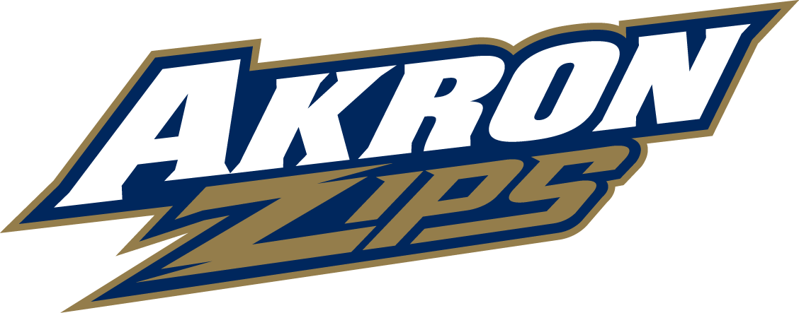 Akron Zips 2002-Pres Wordmark Logo decal supplier